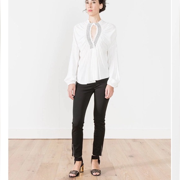 Rachel Comey Tops - RACHEL COMEY Siphon White Blouse Top